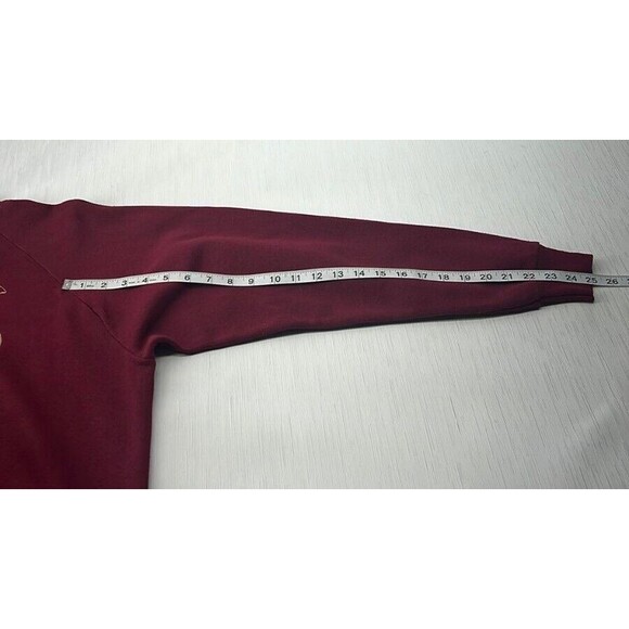 1995 Abbey Press Glory To God In The Highest Men's XL Maroon Sweatshirt Vtg - Picture 9 of 11
